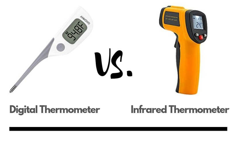 Infrared Thermometer Vs Digital Thermometer Head To Head Comparison